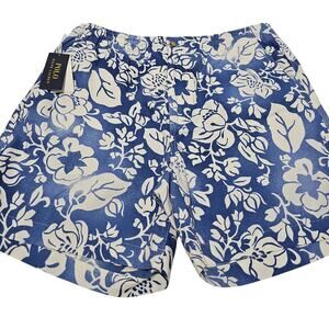 NWT Polo Ralph Lauren Floral Spa Terry Shorts Mens Large 7.5" Resort Tropical